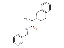 2-(3,4-dihydro-2(1H)-isoquinolinyl)-N-(3-pyridinylmethyl)propanamide