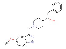 1-{1-[(5-methoxy-1H-indazol-3-yl)methyl]-4-piperidinyl}-2-phenylethanol
