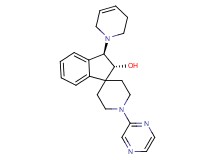 (2R*,3R*)-3-(3,6-dihydro-1(2H)-pyridinyl)-1'-(2-pyrazinyl)-2,3-dihydrospiro[indene-1,4'-piperidin]-2-ol