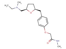 2-{4-[((2S*,5R*)-5-{[ethyl(methyl)amino]methyl}tetrahydrofuran-2-yl)methyl]phenoxy}-N-methylacetamide