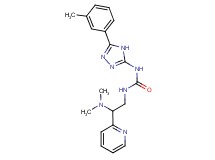 N-[2-(dimethylamino)-2-pyridin-2-ylethyl]-N'-[5-(3-methylphenyl)-4H-1,2,4-triazol-3-yl]urea
