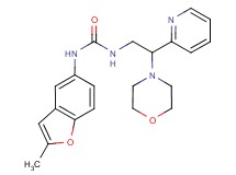 N-(2-methyl-1-benzofuran-5-yl)-N'-(2-morpholin-4-yl-2-pyridin-2-ylethyl)urea