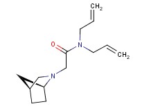 N,N-diallyl-2-[(1S*,4S*)-2-azabicyclo[2.2.1]hept-2-yl]acetamide