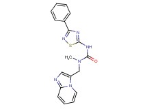N-(imidazo[1,2-a]pyridin-3-ylmethyl)-N-methyl-N'-(3-phenyl-1,2,4-thiadiazol-5-yl)urea