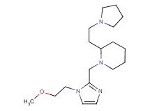 1-{[1-(2-methoxyethyl)-1H-imidazol-2-yl]methyl}-2-(2-pyrrolidin-1-ylethyl)piperidine
