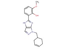 2-[1-(3-cyclohexen-1-ylmethyl)-1,4-dihydroimidazo[4,5-c]pyrazol-5-yl]-6-methoxyphenol