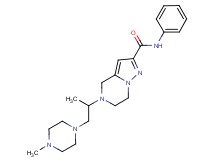 5-[1-methyl-2-(4-methylpiperazin-1-yl)ethyl]-N-phenyl-4,5,6,7-tetrahydropyrazolo[1,5-a]pyrazine-2-carboxamide