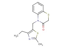 4-[(4-ethyl-2-methyl-1,3-thiazol-5-yl)methyl]-2H-1,4-benzothiazin-3(4H)-one