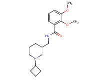 N-[(1-cyclobutyl-3-piperidinyl)methyl]-2,3-dimethoxybenzamide