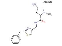(2S,4S)-4-amino-N-[(2-benzyl-1,3-thiazol-4-yl)methyl]-1-methylpyrrolidine-2-carboxamide