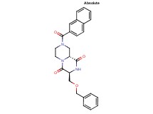 (3S,9aR)-3-[(benzyloxy)methyl]-8-(2-naphthoyl)tetrahydro-2H-pyrazino[1,2-a]pyrazine-1,4(3H,6H)-dione