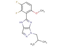 5-(2,3-difluoro-6-methoxyphenyl)-1-isobutyl-1,4-dihydroimidazo[4,5-c]pyrazole