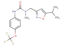 N-[(5-isopropylisoxazol-3-yl)methyl]-N-methyl-N'-[4-(trifluoromethoxy)phenyl]urea