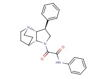 2-oxo-N-phenyl-2-[(2R*,3S*,6R*)-3-phenyl-1,5-diazatricyclo[5.2.2.0~2,6~]undec-5-yl]acetamide