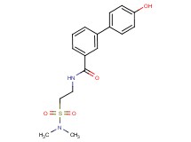 N-{2-[(dimethylamino)sulfonyl]ethyl}-4'-hydroxybiphenyl-3-carboxamide