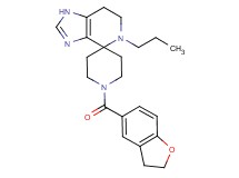 1'-(2,3-dihydro-1-benzofuran-5-ylcarbonyl)-5-propyl-1,5,6,7-tetrahydrospiro[imidazo[4,5-c]pyridine-4,4'-piperidine]