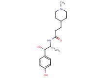 N-[(1R*,2S*)-2-hydroxy-2-(4-hydroxyphenyl)-1-methylethyl]-3-(1-methylpiperidin-4-yl)propanamide