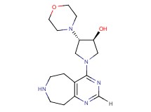 (3S*,4S*)-4-morpholin-4-yl-1-(6,7,8,9-tetrahydro-5H-pyrimido[4,5-d]azepin-4-yl)pyrrolidin-3-ol