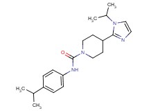 4-(1-isopropyl-1H-imidazol-2-yl)-N-(4-isopropylphenyl)-1-piperidinecarboxamide