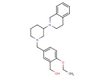 (5-{[3-(3,4-dihydro-2(1H)-isoquinolinyl)-1-piperidinyl]methyl}-2-ethoxyphenyl)methanol