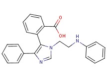 2-[1-(2-anilinoethyl)-4-phenyl-1H-imidazol-5-yl]benzoic acid