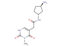 N-[rel-(1R,3R)-3-aminocyclopentyl]-2-(3-methyl-2,4-dioxo-1,2,3,4-tetrahydro-5-pyrimidinyl)acetamide hydrochloride