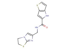 N-(2,3-dihydroimidazo[2,1-b][1,3]thiazol-6-ylmethyl)-4H-thieno[3,2-b]pyrrole-5-carboxamide