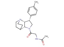 N-{2-[(3R*,3aR*,7aR*)-3-(4-methylphenyl)hexahydro-4,7-ethanopyrrolo[3,2-b]pyridin-1(2H)-yl]-2-oxoethyl}acetamide
