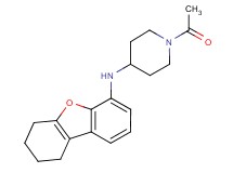 1-acetyl-N-(6,7,8,9-tetrahydrodibenzo[b,d]furan-4-yl)-4-piperidinamine