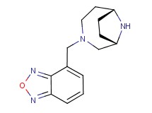 4-[rel-(1S,6R)-3,9-diazabicyclo[4.2.1]non-3-ylmethyl]-2,1,3-benzoxadiazole dihydrochloride
