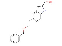 {5-[2-(benzyloxy)ethyl]-1H-indol-2-yl}methanol