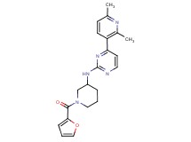 4-(2,6-dimethylpyridin-3-yl)-N-[1-(2-furoyl)piperidin-3-yl]pyrimidin-2-amine