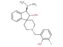 rel-(2R,3R)-3-(dimethylamino)-1'-(3-fluoro-2-hydroxybenzyl)-2,3-dihydrospiro[indene-1,4'-piperidin]-2-ol bis(trifluoroacetate) (salt)