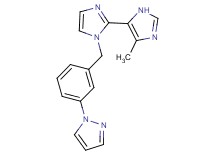 5'-methyl-1-[3-(1H-pyrazol-1-yl)benzyl]-1H,3'H-2,4'-biimidazole