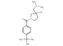 1-(4-tert-butylbenzoyl)-3-[(dimethylamino)methyl]-3-pyrrolidinol