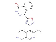 4-[3-(3-methyl-5,6,7,8-tetrahydro-2,7-naphthyridin-4-yl)-1,2,4-oxadiazol-5-yl]-1(2H)-phthalazinone hydrochloride