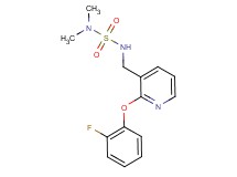 N'-{[2-(2-fluorophenoxy)-3-pyridinyl]methyl}-N,N-dimethylsulfamide