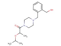 (2-{[4-(2-isopropoxypropanoyl)piperazin-1-yl]methyl}phenyl)methanol