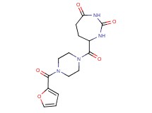 7-{[4-(2-furoyl)piperazin-1-yl]carbonyl}-1,3-diazepane-2,4-dione