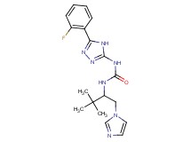 N-[5-(2-fluorophenyl)-4H-1,2,4-triazol-3-yl]-N'-[1-(1H-imidazol-1-ylmethyl)-2,2-dimethylpropyl]urea