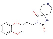 3-[2-(2,3-dihydro-1,4-benzodioxin-2-yl)ethyl]-1,3,8-triazaspiro[4.5]decane-2,4-dione