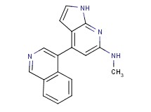 4-isoquinolin-4-yl-N-methyl-1H-pyrrolo[2,3-b]pyridin-6-amine