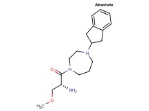 [(1R)-2-[4-(2,3-dihydro-1H-inden-2-yl)-1,4-diazepan-1-yl]-1-(methoxymethyl)-2-oxoethyl]amine dihydrochloride