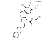 (4R)-N-ethyl-4-[(4-methoxy-2,3-dimethylbenzyl)amino]-1-(2-naphthylmethyl)-L-prolinamide