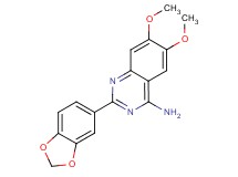 2-(1,3-benzodioxol-5-yl)-6,7-dimethoxyquinazolin-4-amine