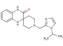 1-[(1-isopropyl-1H-imidazol-2-yl)methyl]-1',4'-dihydro-3'H-spiro[piperidine-4,2'-quinoxalin]-3'-one