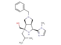 [(1R*,3S*,3aS*,6aR*)-5-benzyl-1-isobutyl-3-(1-methyl-1H-imidazol-2-yl)octahydropyrrolo[3,4-c]pyrrol-1-yl]methanol