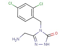 5-(aminomethyl)-4-(2,4-dichlorobenzyl)-2,4-dihydro-3H-1,2,4-triazol-3-one