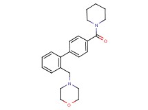 4-{[4'-(piperidin-1-ylcarbonyl)biphenyl-2-yl]methyl}morpholine