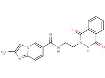 N-[2-(1,4-dioxo-3,4-dihydrophthalazin-2(1H)-yl)ethyl]-2-methylimidazo[1,2-a]pyridine-6-carboxamide